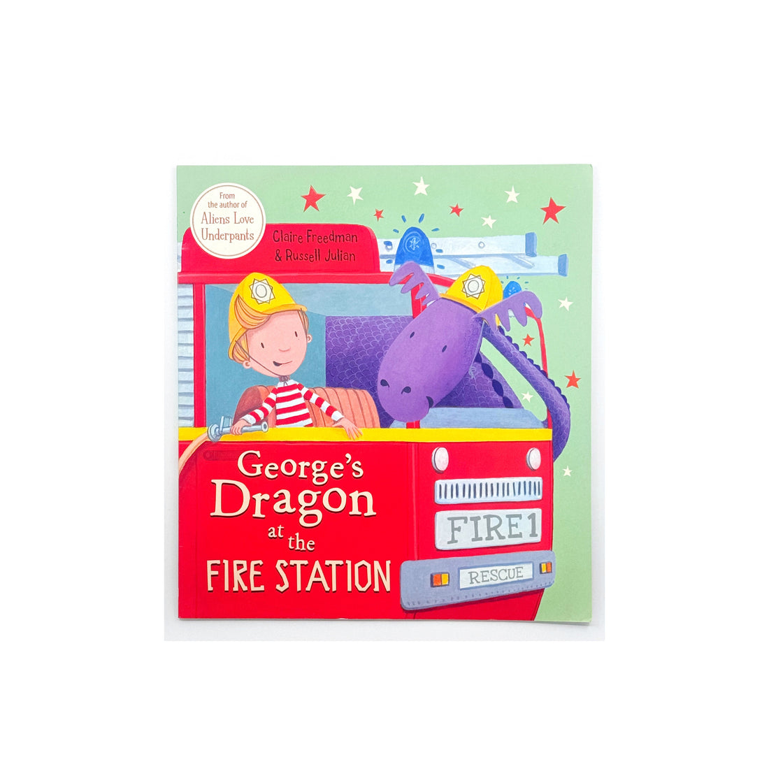 George's Dragon at the Fire Station by Claire Freedman